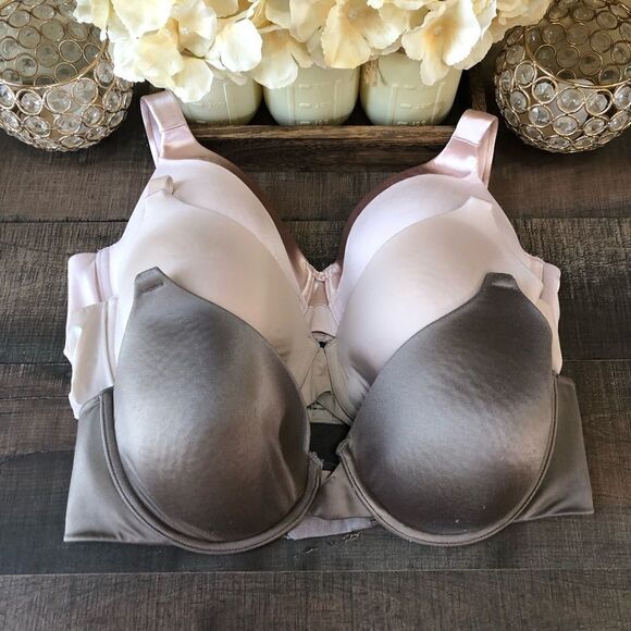 Maidenform Other - Maidenform Soft Pink and Charcoal Bras